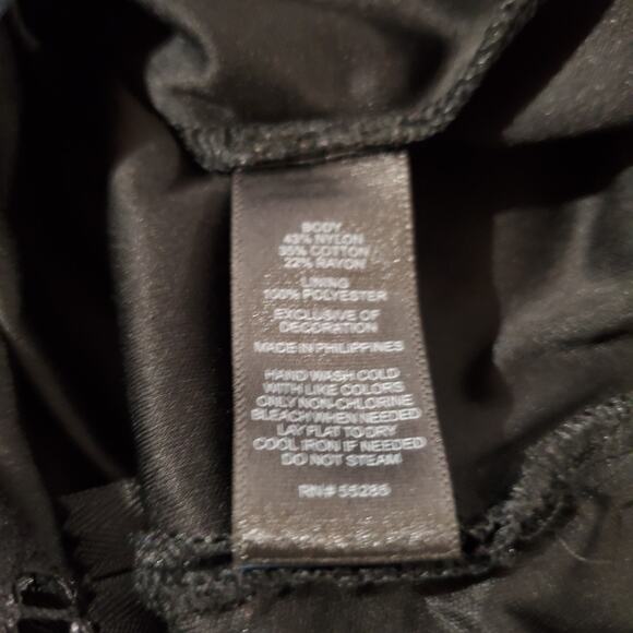 Express Lace Sheer Waist Cutout Bodycon Dress Size 10 Whimsigoth Coquette Black - Picture 9 of 13